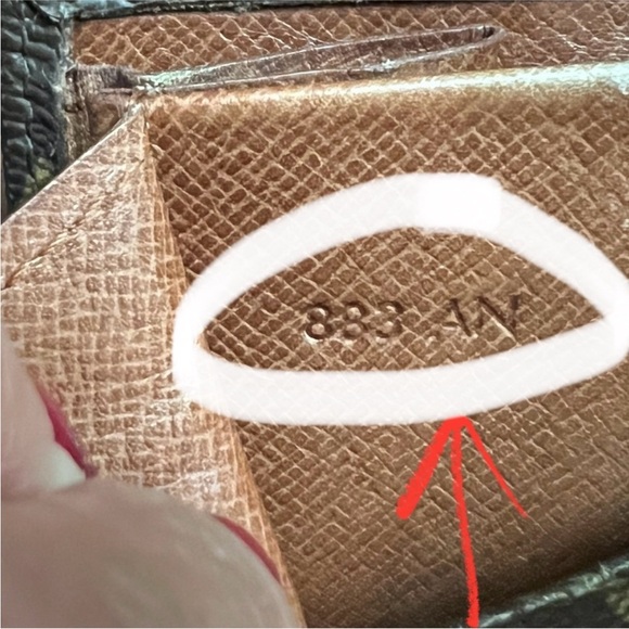 LOUIS VUITTON Monogram Elise wallet vintage - Picture 7 of 14